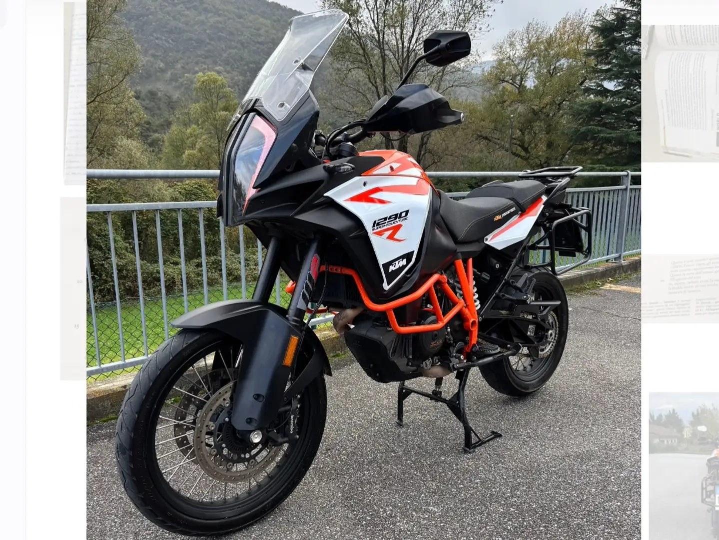 KTM 1290 Super Adventure R Pomarańczowy - 1