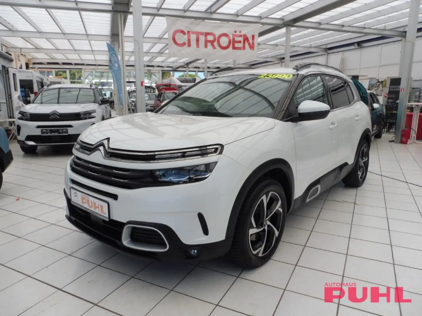 Citroen C5 Aircross Feel Pack '' Automatik'' 1,5l Blue HDI  360 Kamera Blanc - 1