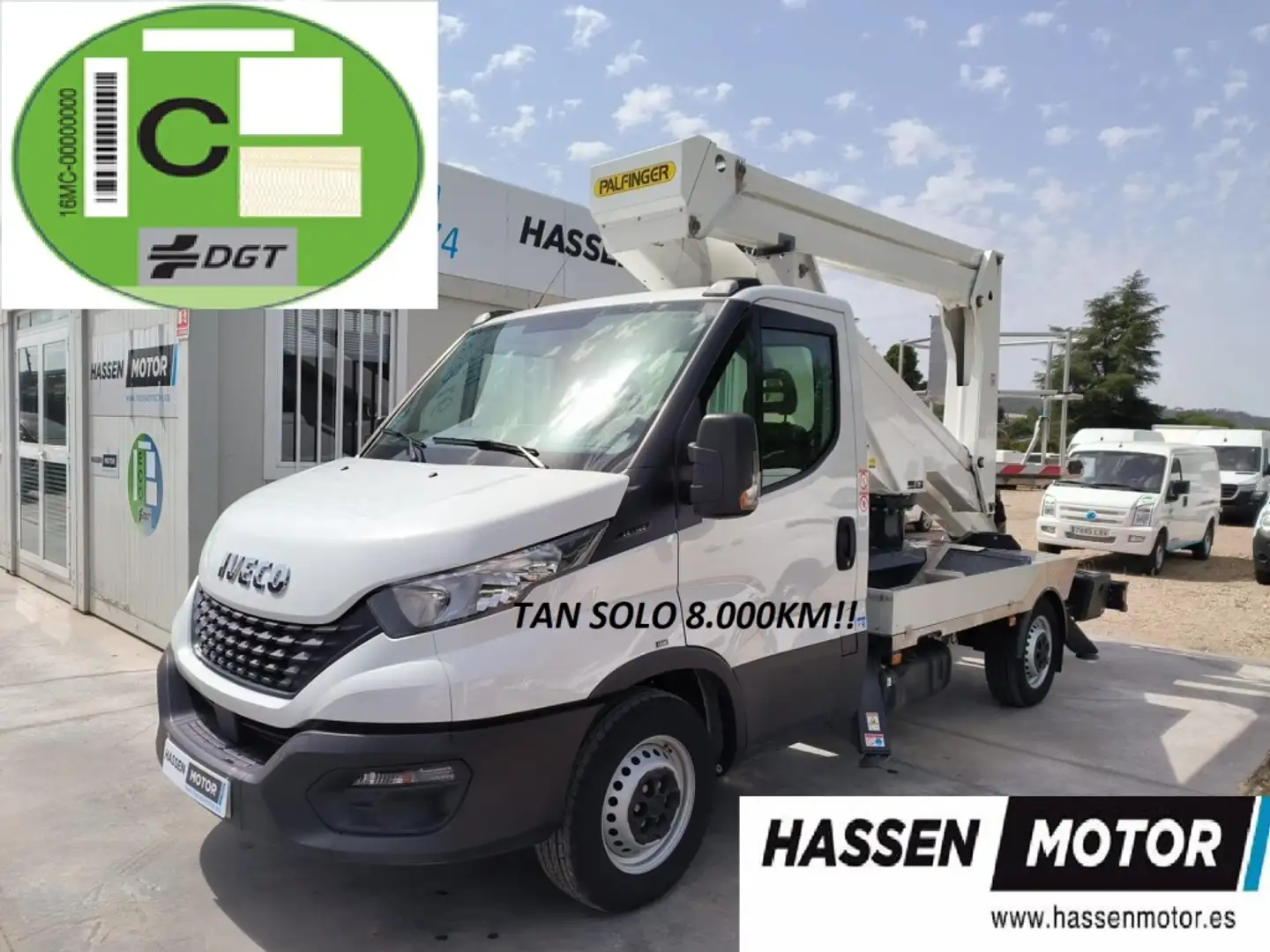 Iveco Daily Chasis Cabina 33S14 3450 136 Weiß - 1