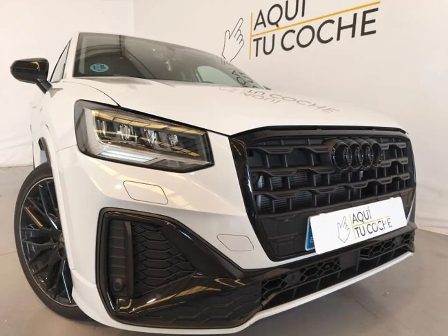 Audi Q2 35 TFSI Black line edition S tronic 110kW Blanco - 1
