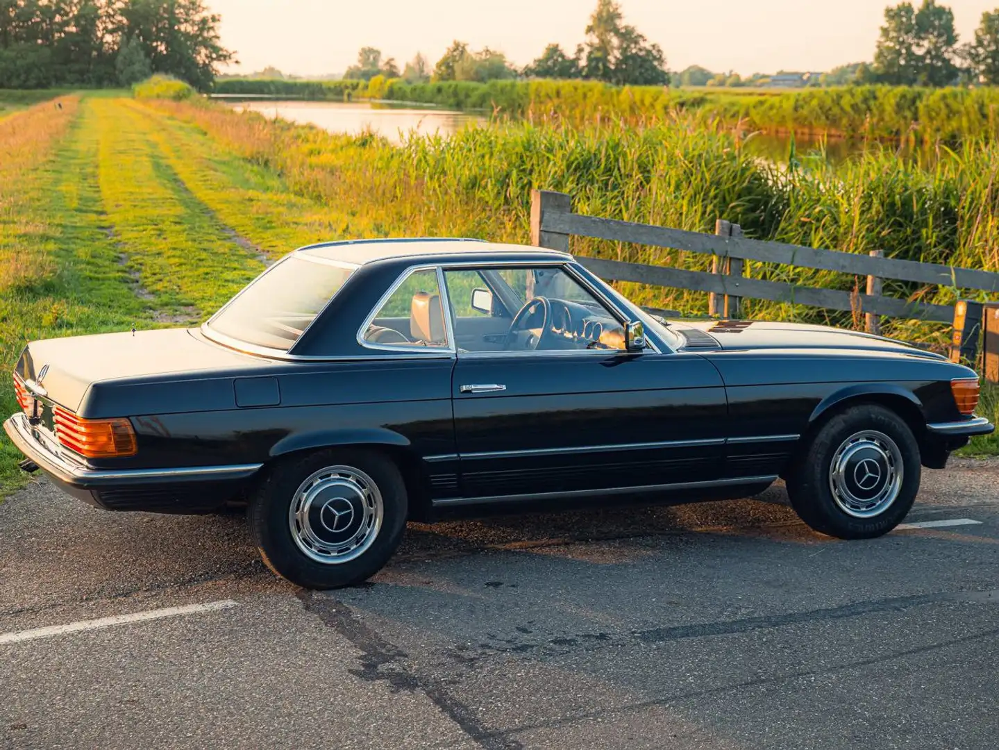 Mercedes-Benz SL 280 R107       60 tKM      two owners from new Blauw - 2