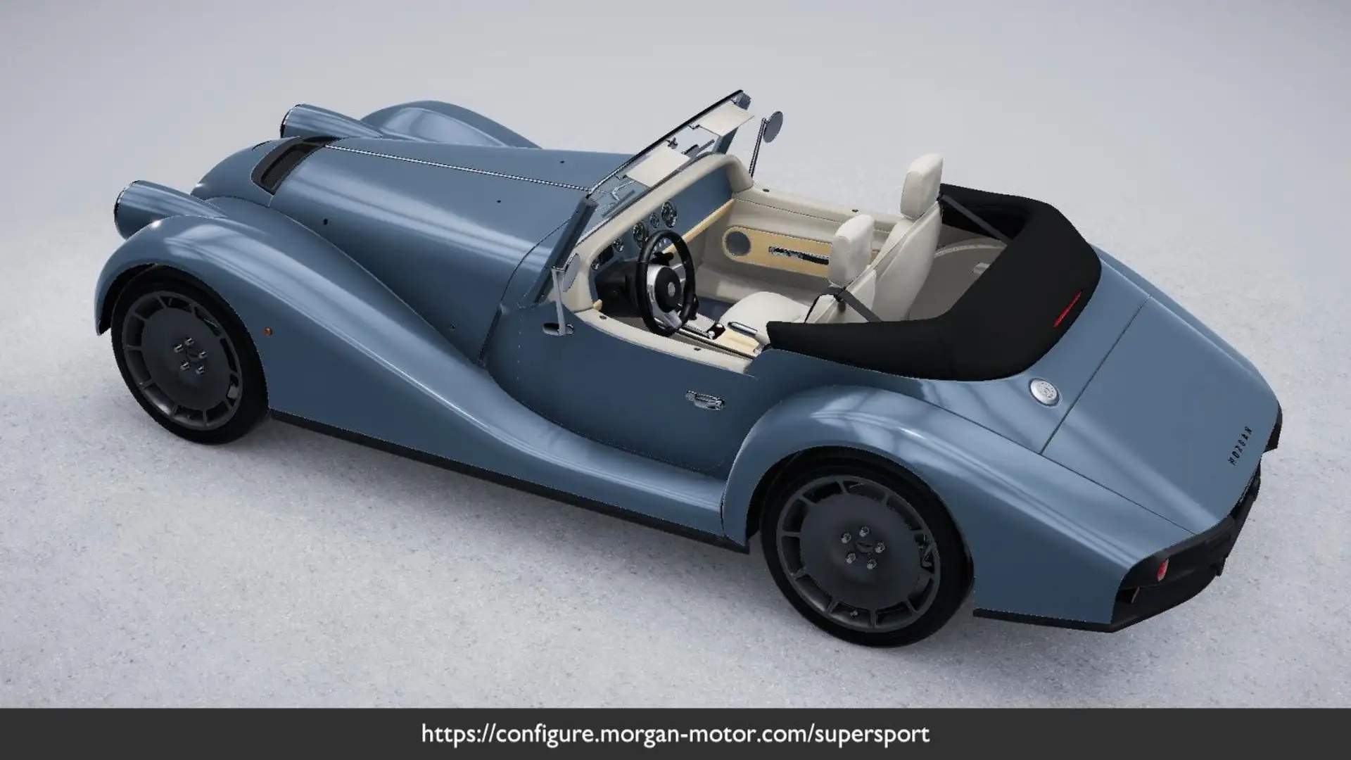 Morgan Supersport - First Glance -Sonderwunsch-Hardtop Blau - 2