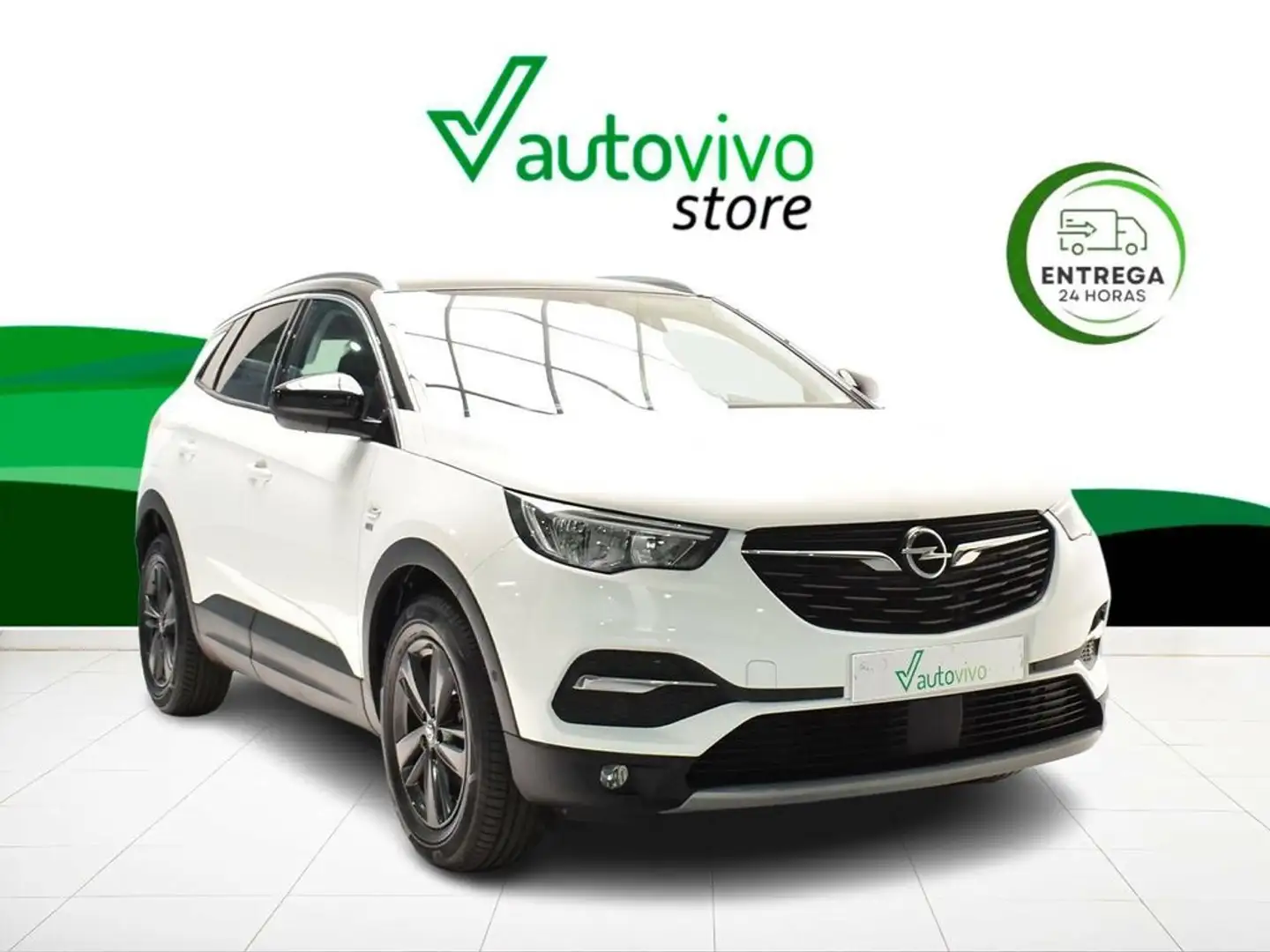 Opel Grandland X DESIGN LINE 120 ANIVERSARIO 1.2 TURBO 130 CV 5P Blanco - 1
