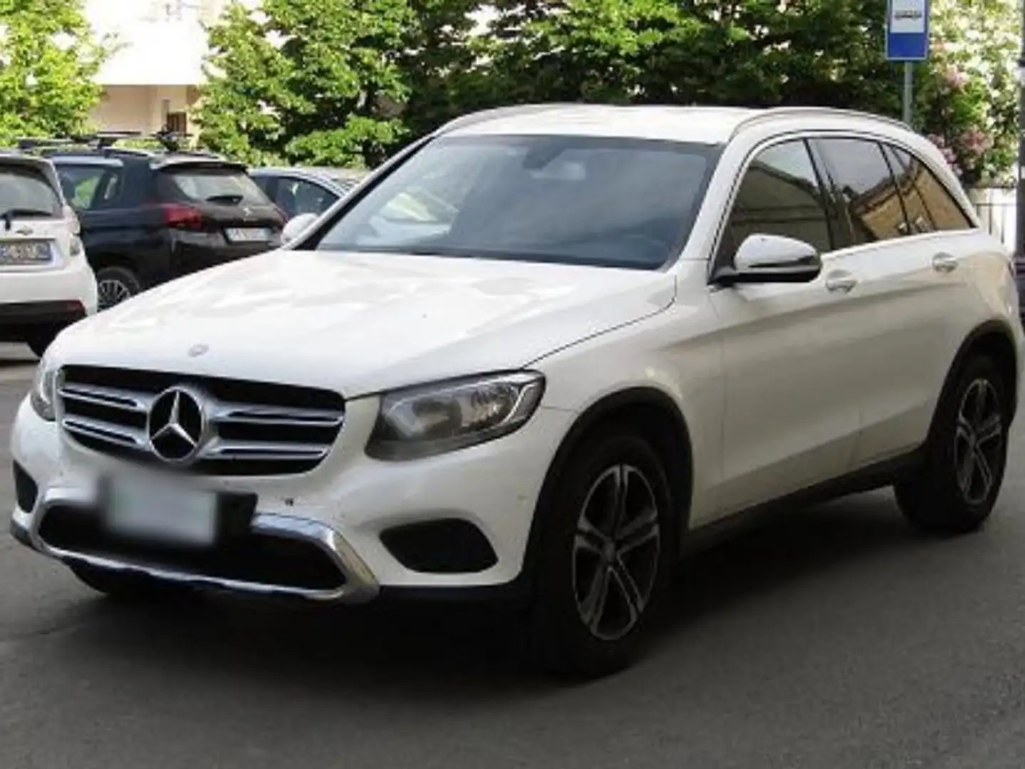 Mercedes-Benz GLC 220 GLC - X253 d Sport 4matic auto TAGLIANDI UFFICI Bianco - 1