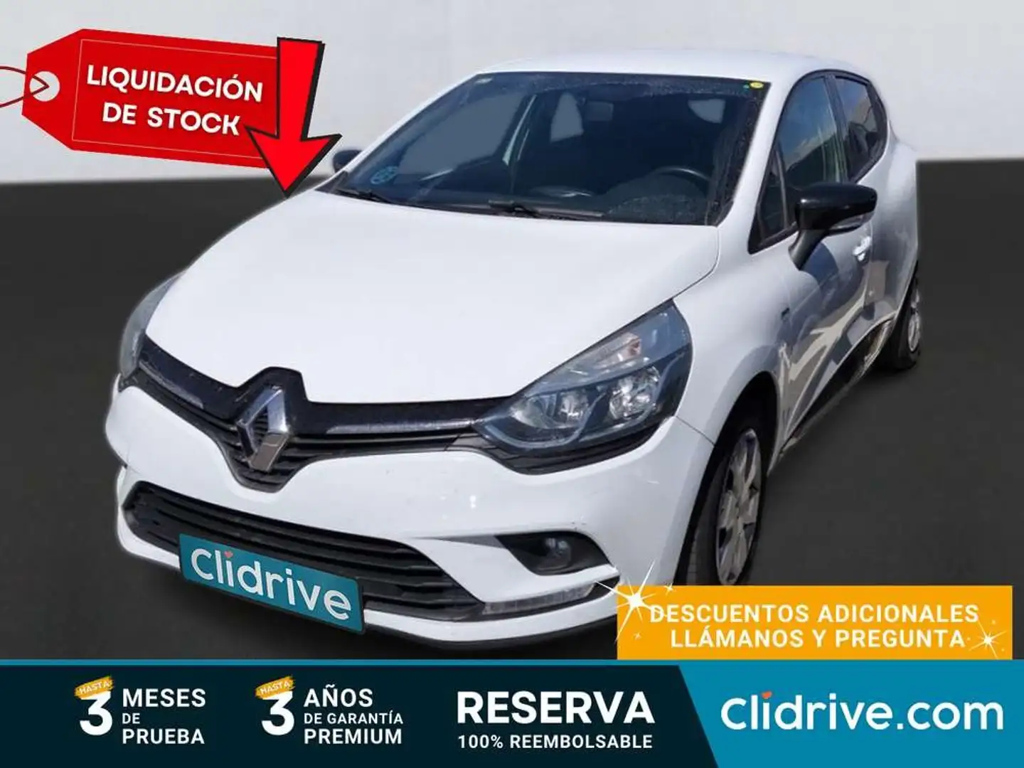 Renault Clio Limited dCi 55kW 75CV 18 Blanco - 1
