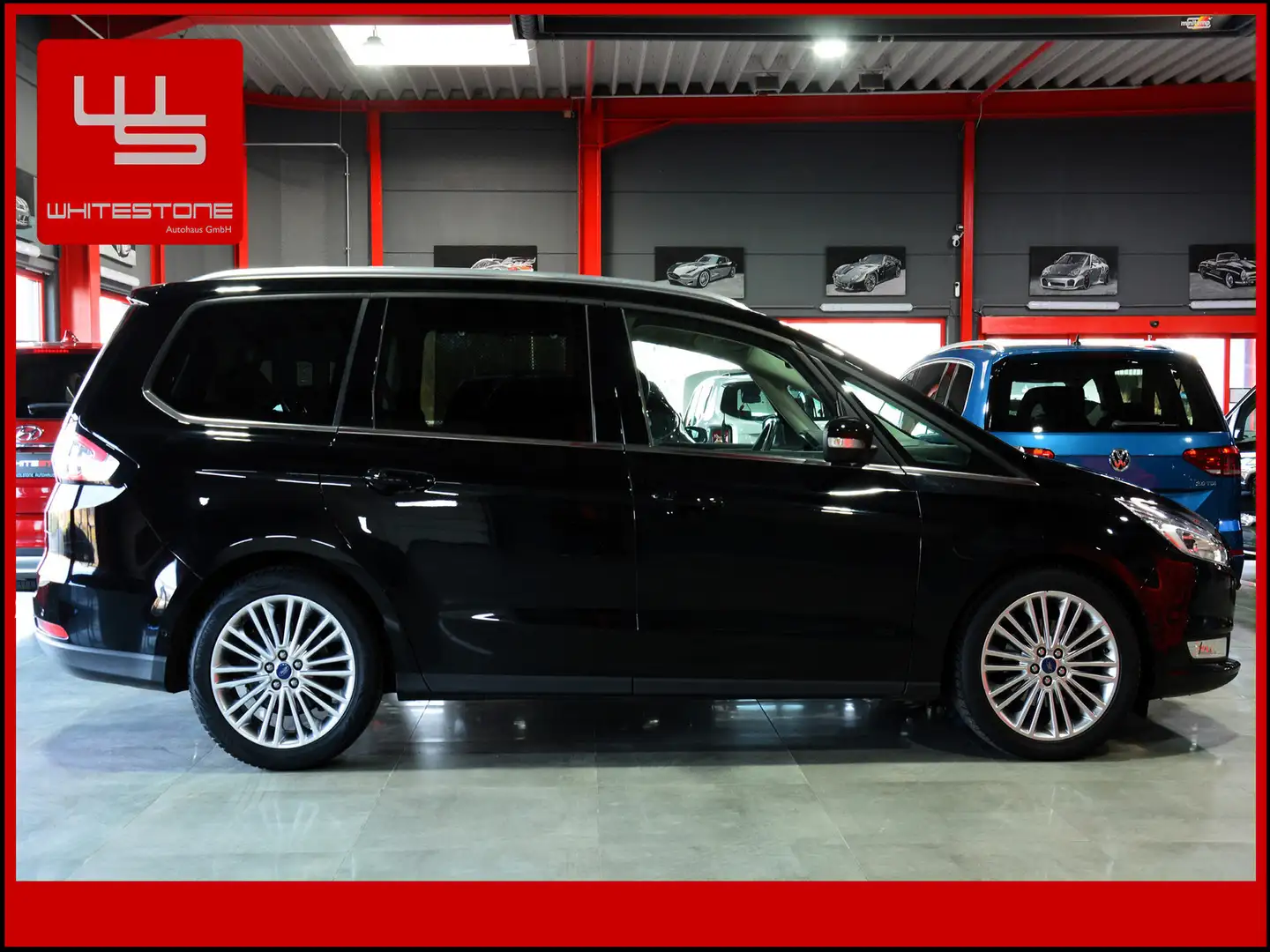 Ford Galaxy Titanium AWD / GARANTIE / 7 Sitze / Voll Schwarz - 2