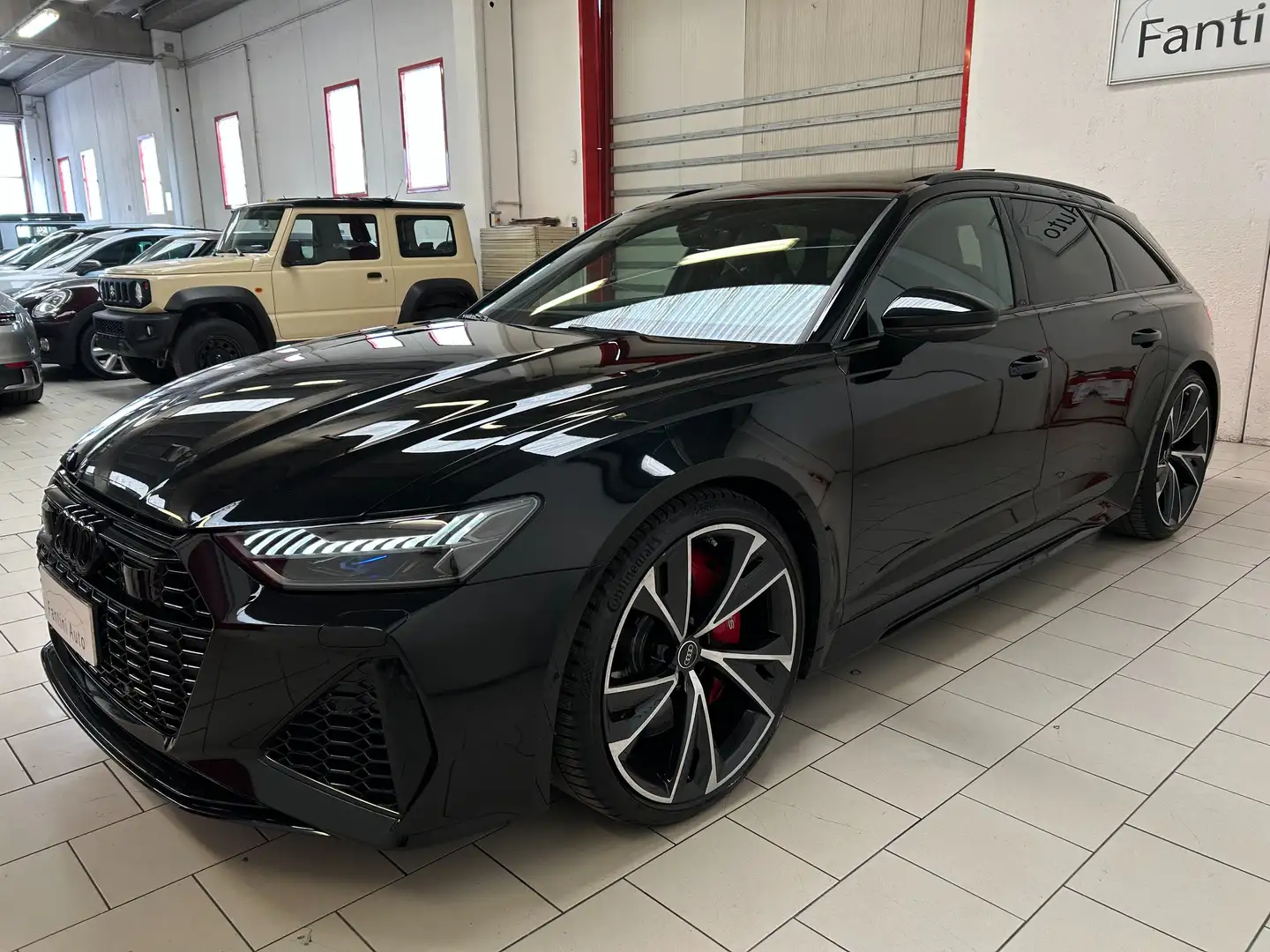 Audi RS6 Avant Quattro 4.0 V8 600cv ANCHE SUBENTRO LEASING Nero - 2