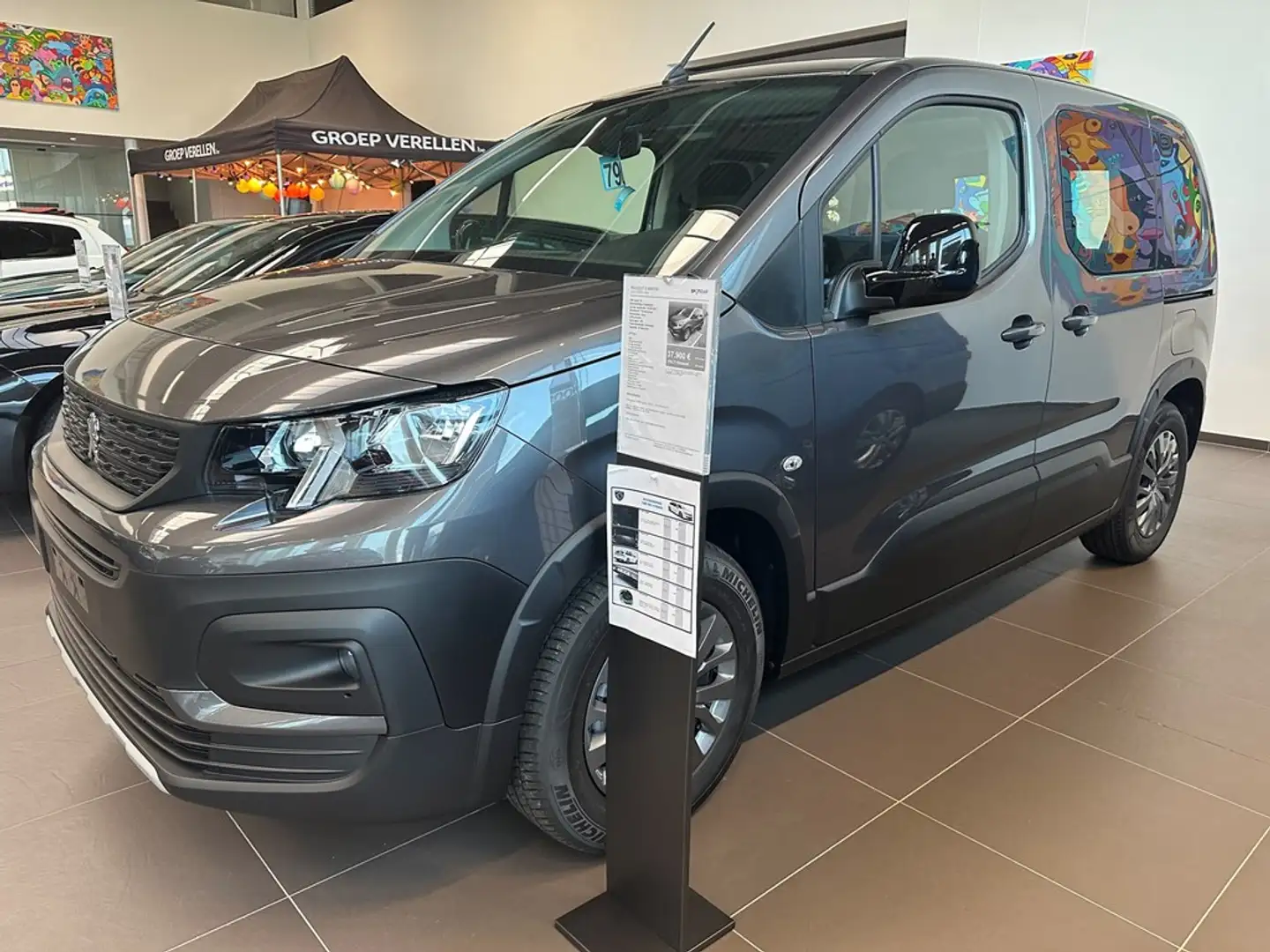 Peugeot Rifter Elektrisch *0KM* Gris - 1