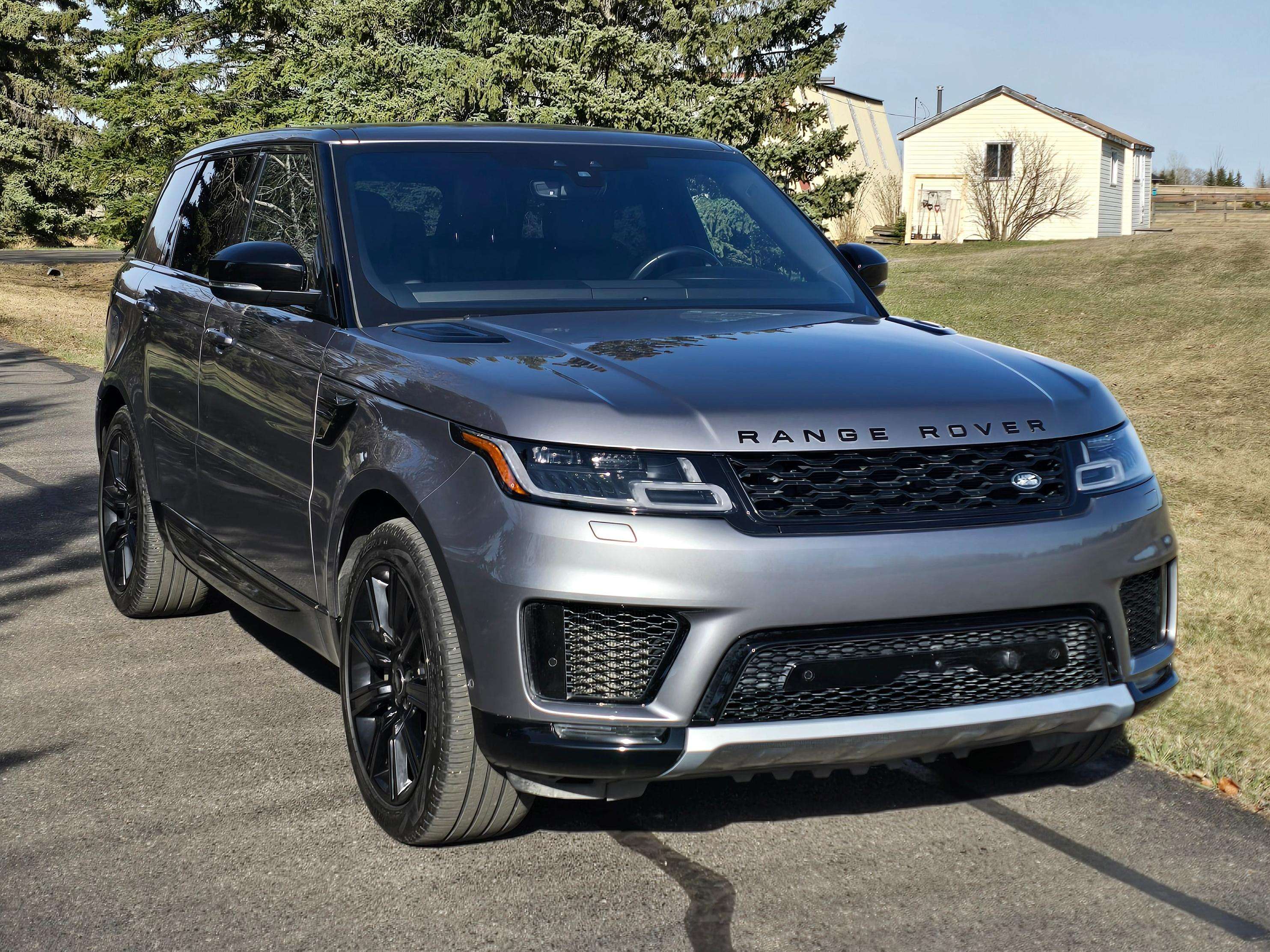 2021 Land Rover Range Rover Sport HSE Silver alt 4