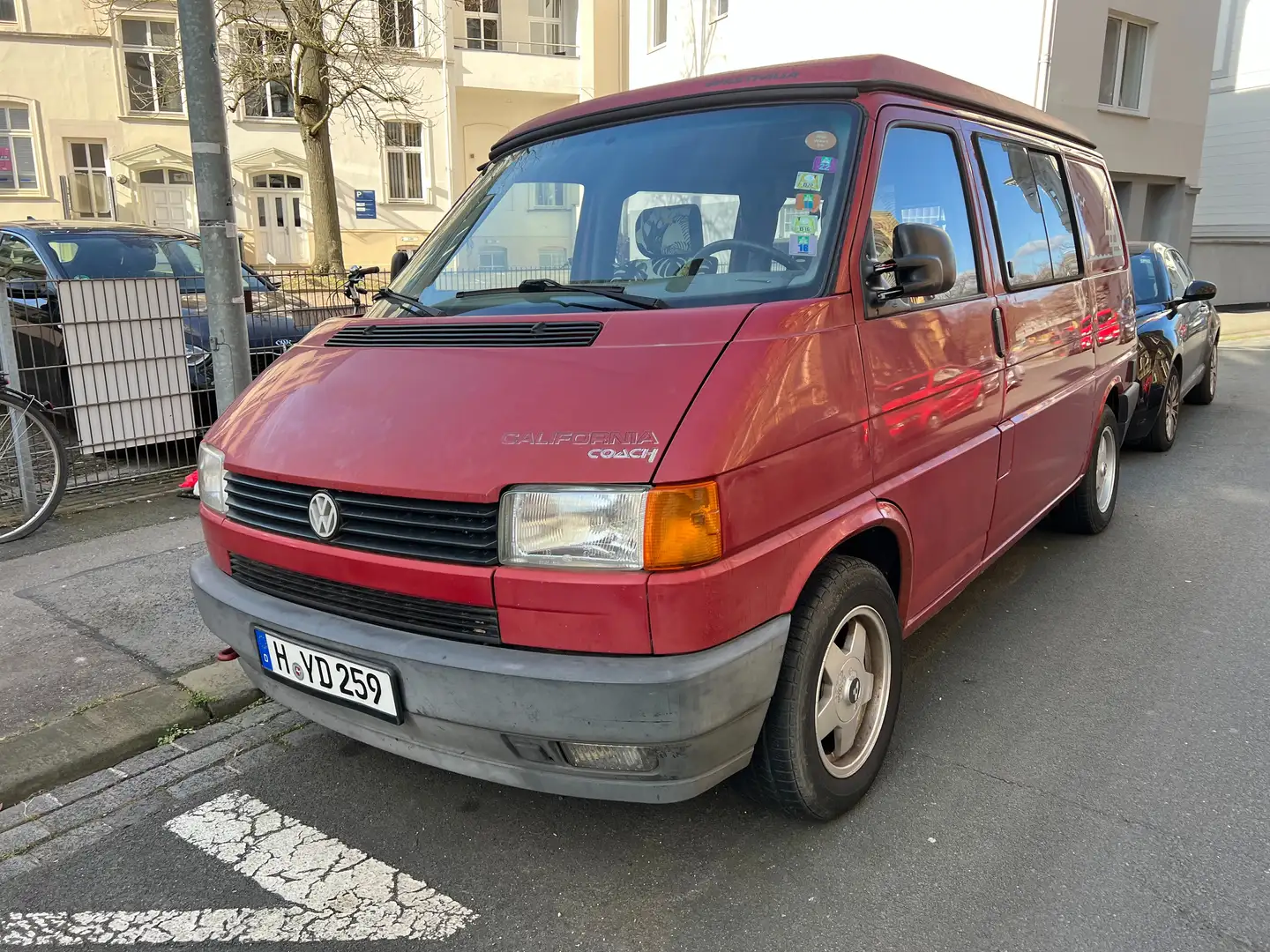 Volkswagen T4 California Červená - 1