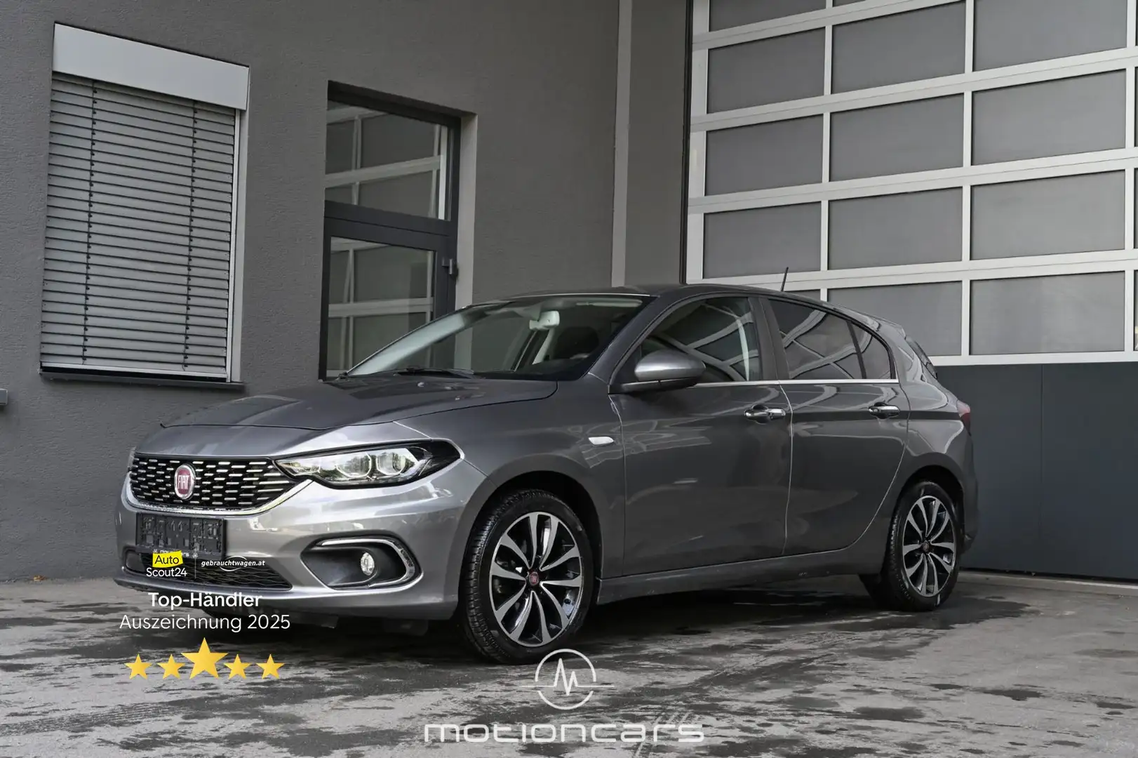 Fiat Tipo 1.4 T-Jet Lounge Plus Pickerl NEU Grau - 1