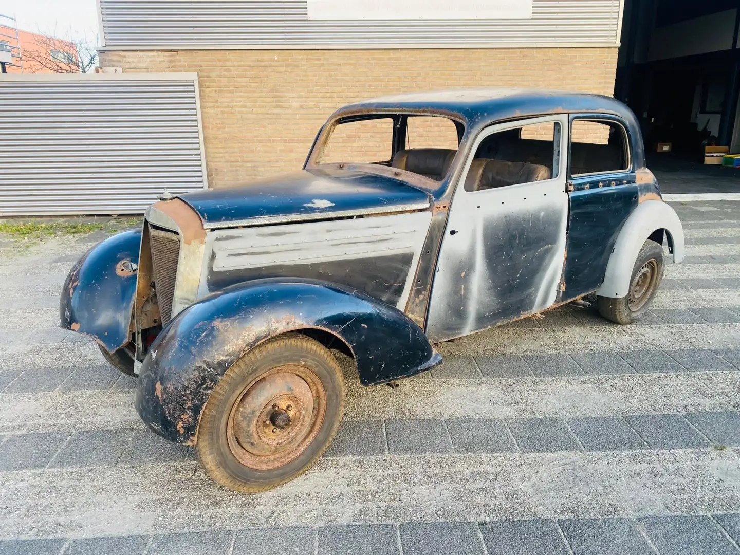 Mercedes-Benz 170 S 1952 project Zwart - 1
