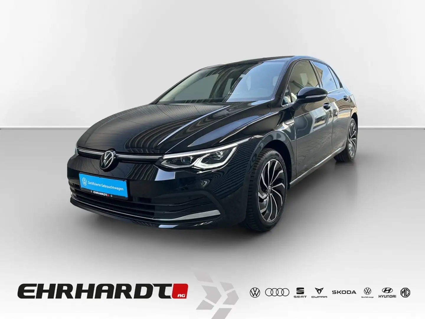Volkswagen Golf VIII 1.5 eTSI DSG Style LED*NAV*SHZ*ACC*PARKL*K... Schwarz - 1