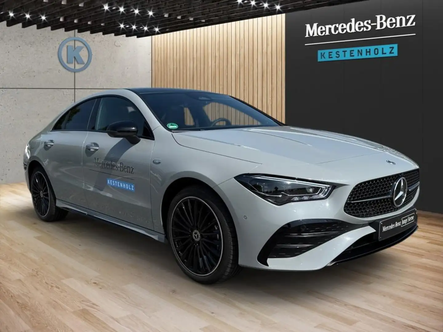 Mercedes-Benz CLA 250 e Coupé  *AMG*AHK*PANO*MEMO*HUD*STHZ* Šedá - 2
