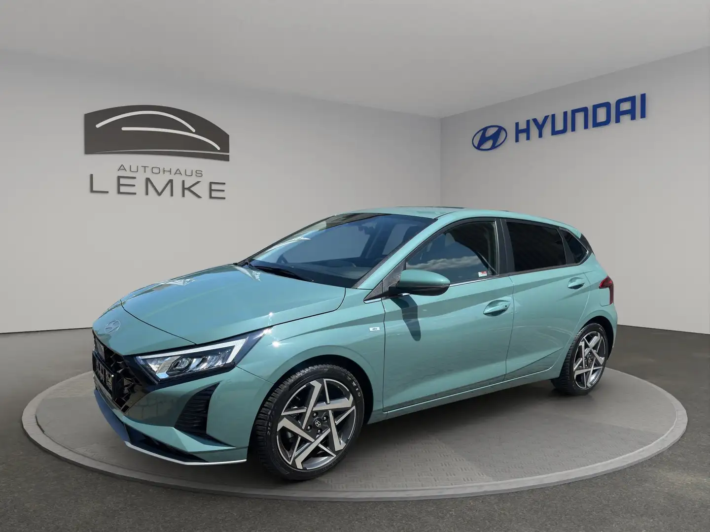 Hyundai i20 1.0 T-GDI iMT 48V PRIME +NAVI+SMART KEY+SITZHZG. Grün - 1