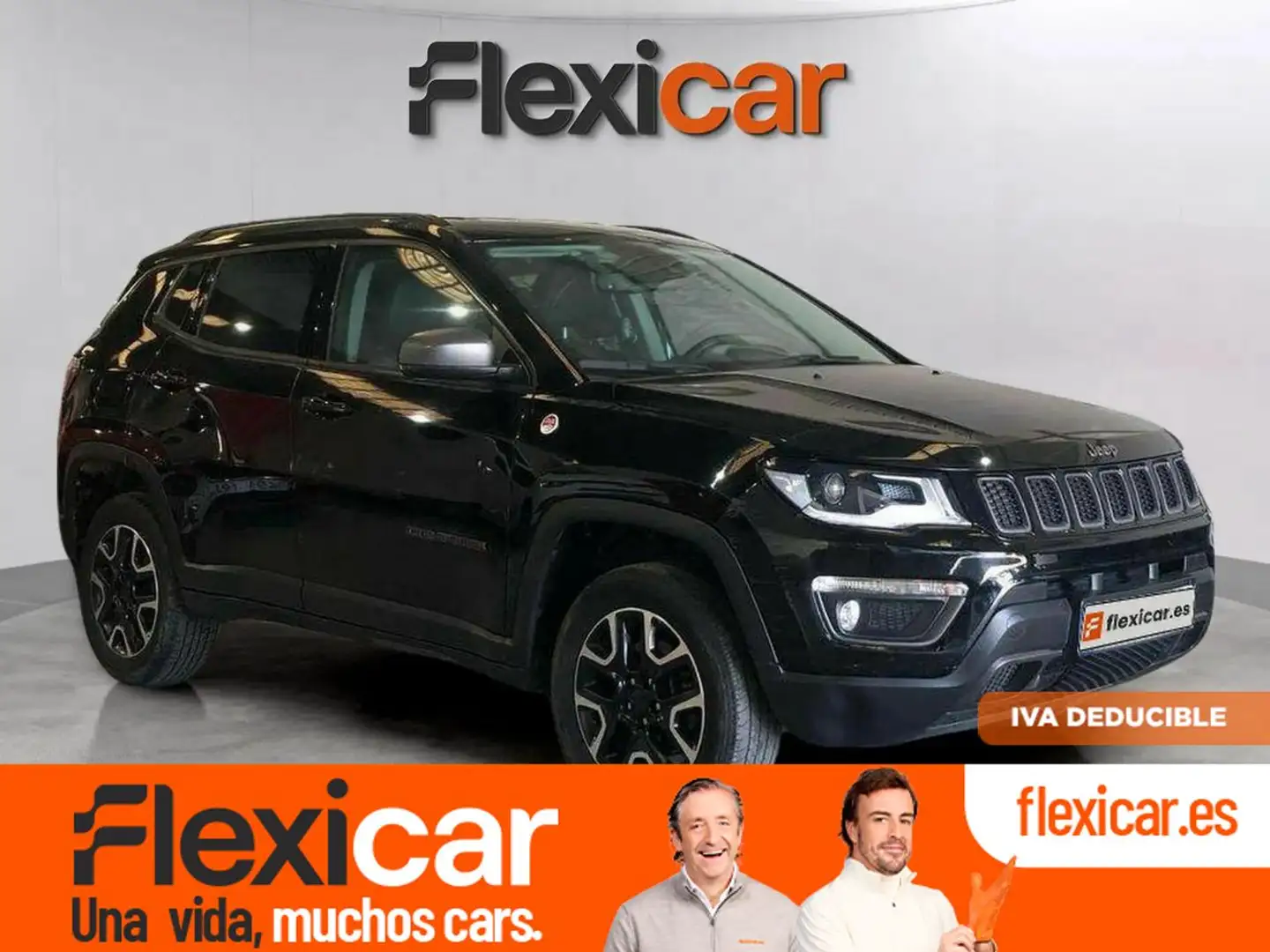 Jeep Compass 2.0 Mjt Trailhawk 4x4 AD Aut. 125kW Noir - 1