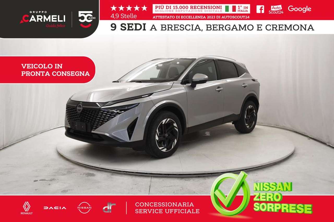 Nissan Qashqai 1.3 mhev N-Connecta 2wd 140cv -KM0