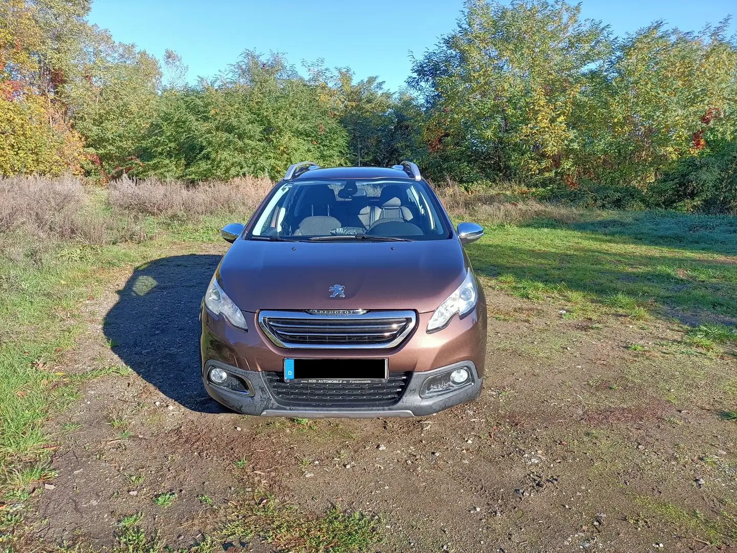 Peugeot 2008 2008 Diesel Active e-HDi Stop-Start - Top Zustand Braun - 2