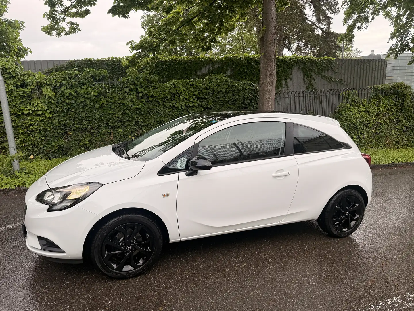 Opel Corsa Black and White 1,2 Ecotec Weiß - 2