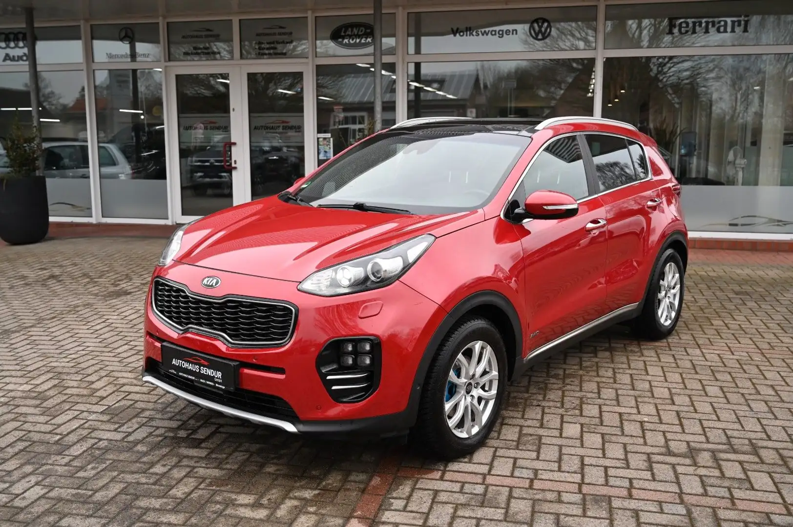 Kia Sportage GT-Line 4WD / KAMERA / LEDER / SHZ Rot - 2