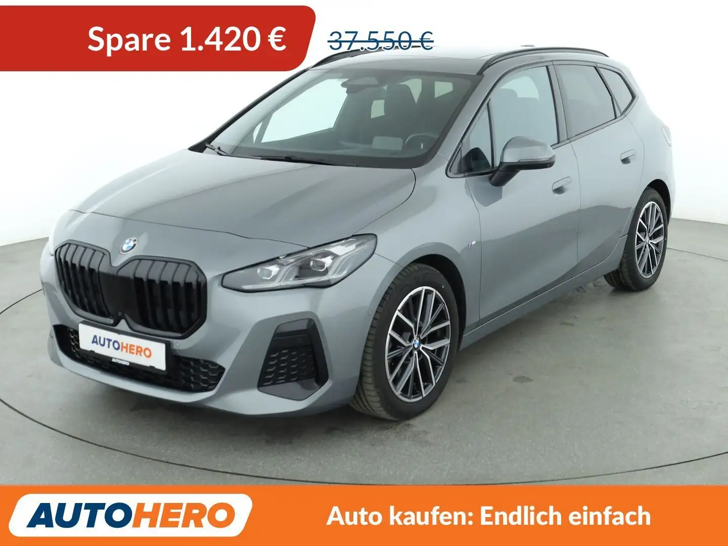 BMW 223 i Active Tourer xDrive M Sport Aut.*NAVI*360 Grau - 1