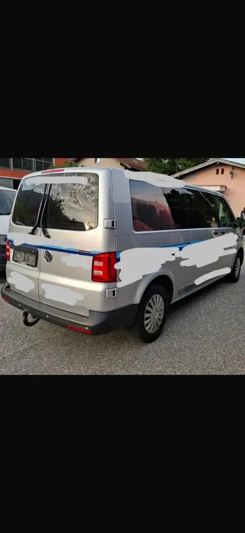 Volkswagen Bus T6 Caravelle Trendline 4Motion Langer Radstand Silber - 2