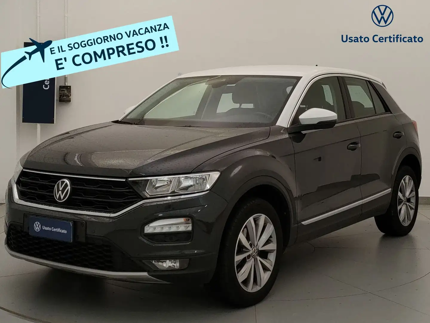 Volkswagen T-Roc 1.0 TSI Style Grey - 1