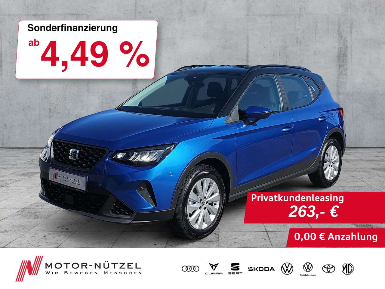 Seat Arona — Seat Arona 1.0 TSI STYLE EDITION LED+NAVI+RFK+ACC+SHZ