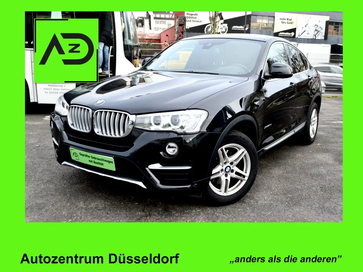 BMW X4 xDrive20d X-LINE *HEAD-UP*GANZJAHRESREIFEN* Noir - 1