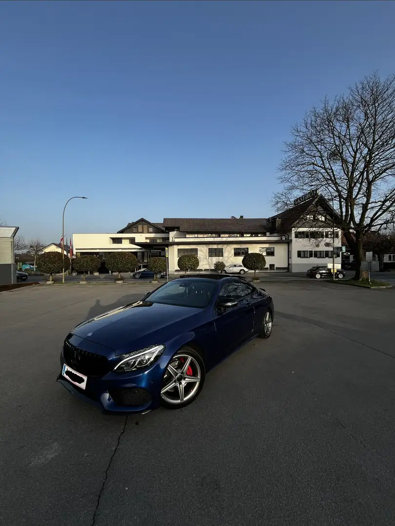 Mercedes-Benz C 220 d Coupe Aut. Blau - 1