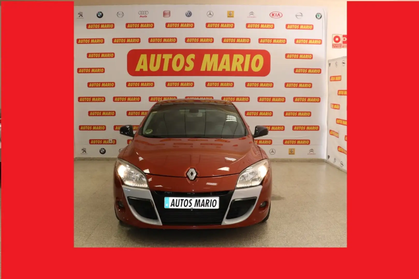 Renault Megane Coupé 1.5dCi Expression 105 Naranja - 1