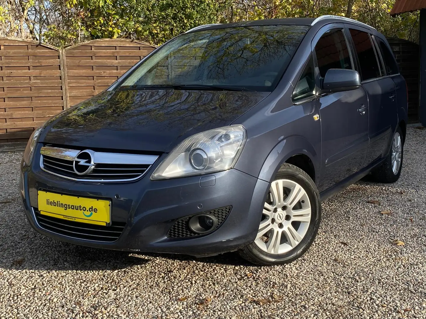 Opel Zafira 1.8 Xenon AHK PDC T-Leder TÜV 7/27 Blau - 1