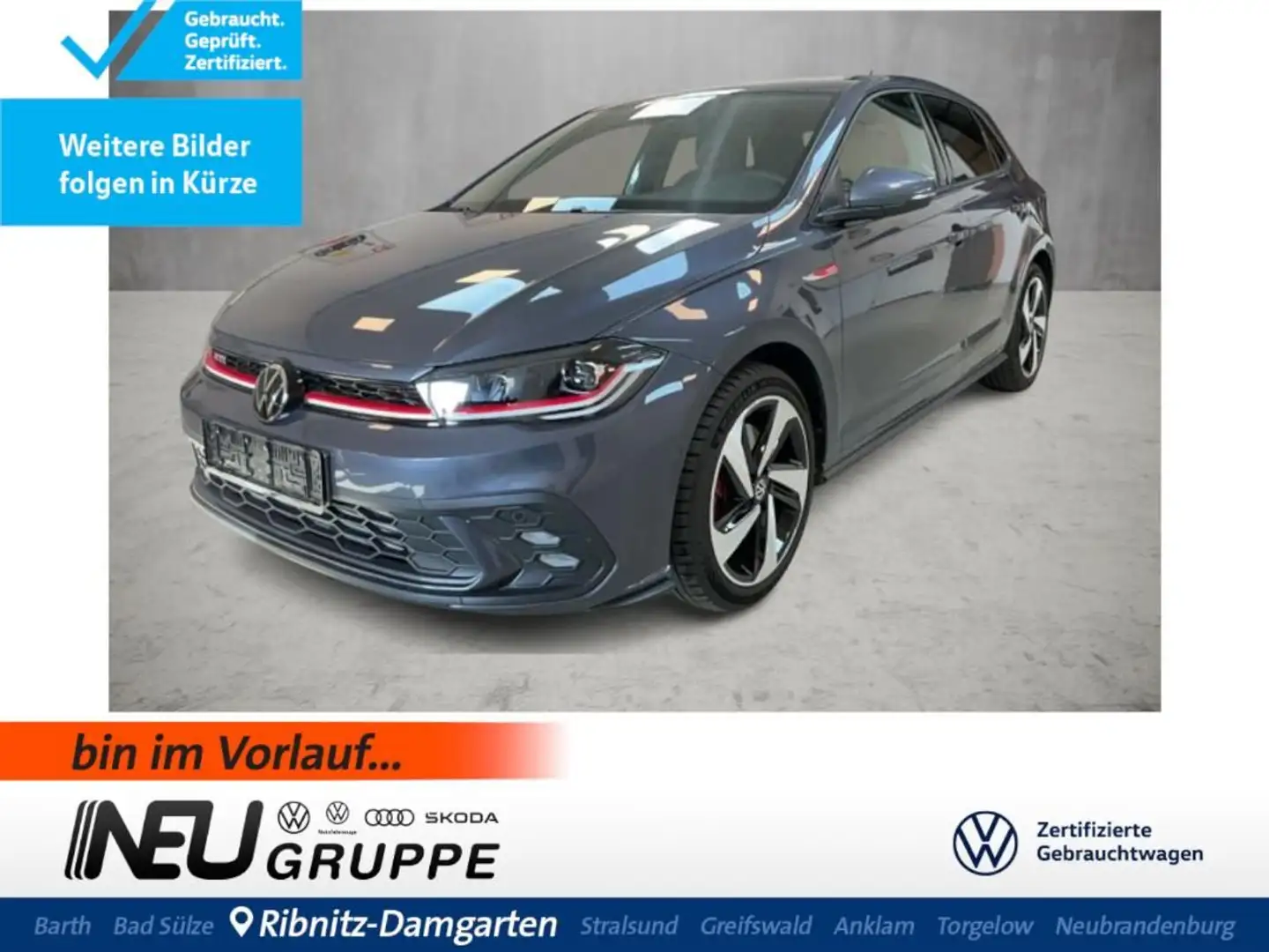 Volkswagen Polo GTI 2.0 TSI DSG Side Assist ACC Matrix Grau - 1