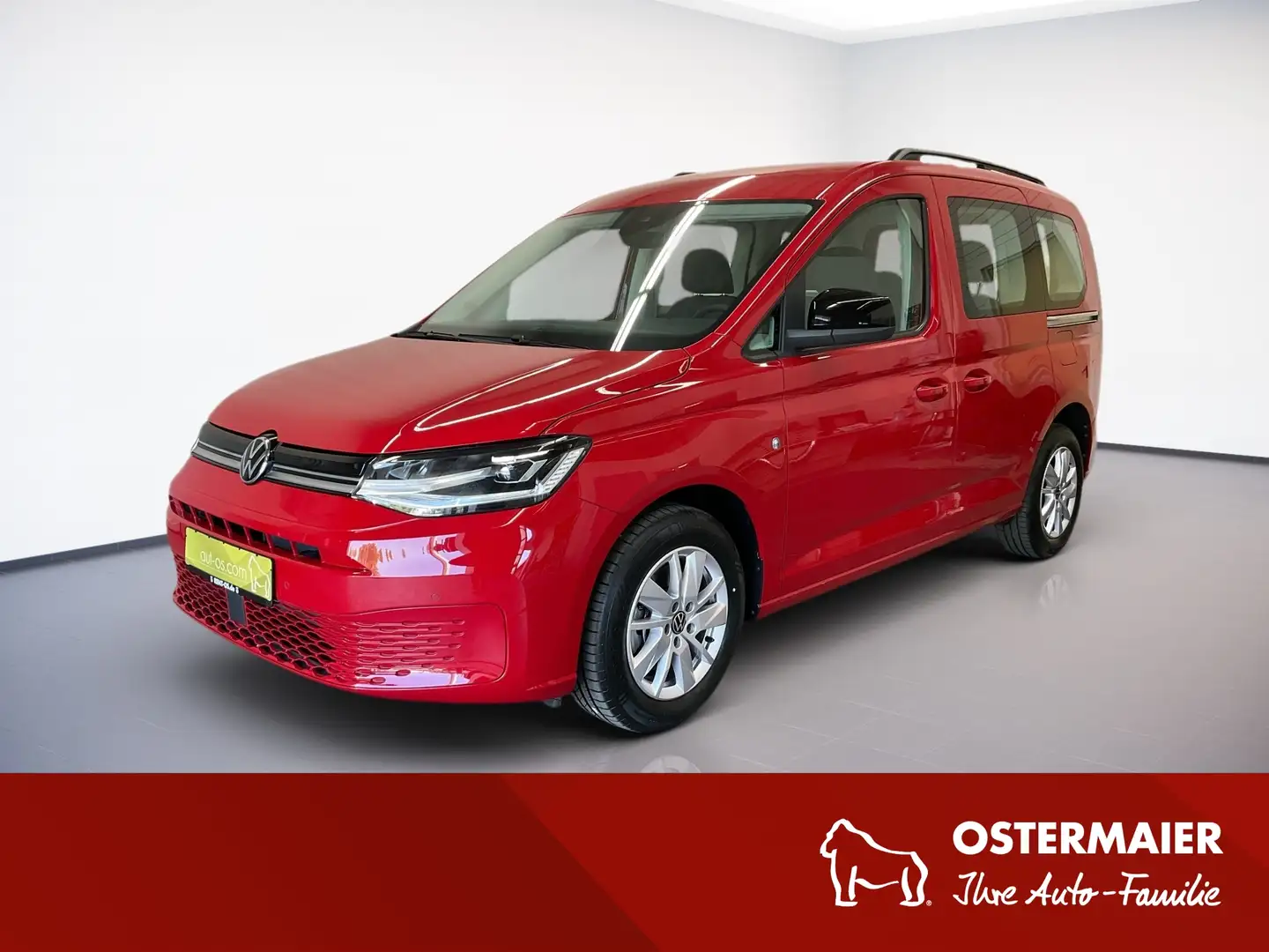 Volkswagen Caddy KOMBI LIFE 2.0TDI 122PS.LED.NAVI.CLIMA.KAMERA.PDC Rot - 1