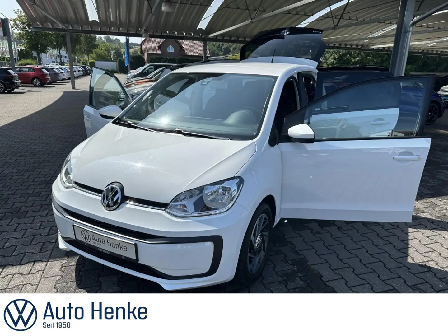 Volkswagen up! ! 1.0 BMT GRA + KLIMA + SOUND Klima Fenster el. Weiß - 1