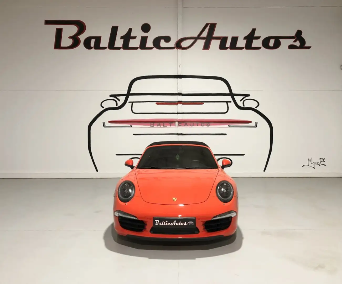 Porsche 991 Carrera S Cabriolet Naranja - 2