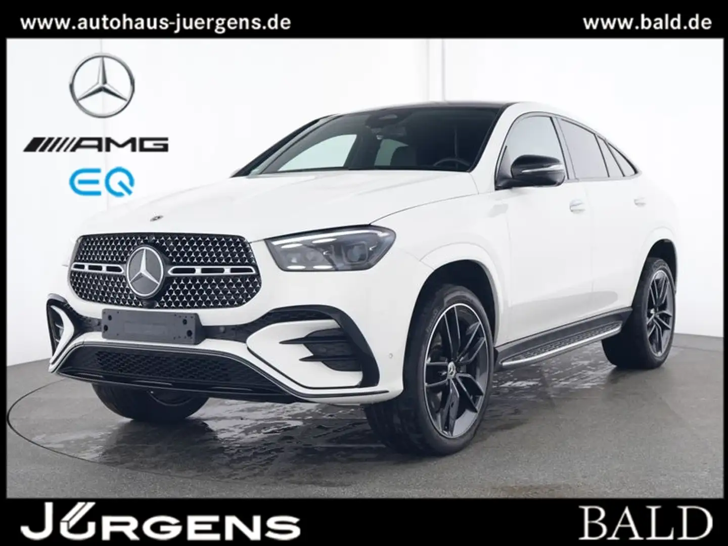 Mercedes-Benz GLE 300 d 4M Coupé AMG-Sport/Memo/Pano/AIR/MBeam Blanc - 2
