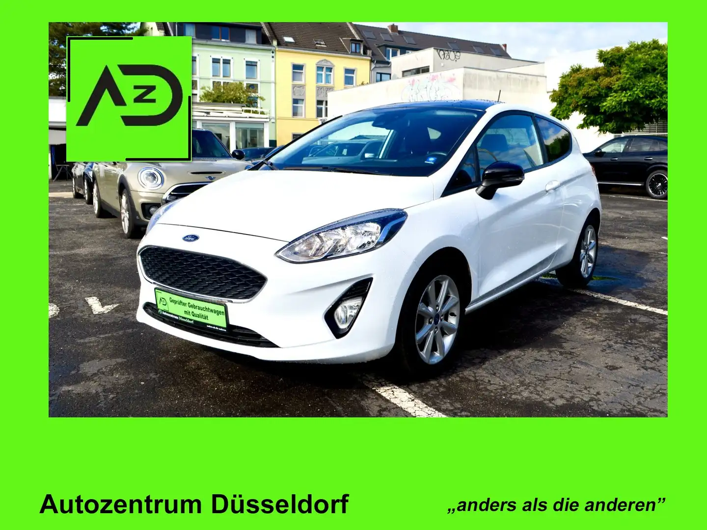 Ford Fiesta **SCHWARZ/GLANZ-PAKET**WINTERPAKET** Weiß - 1