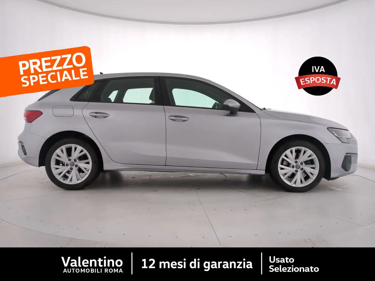 Audi A3 SPB 35 TFSI S tronic Business Grigio - 2