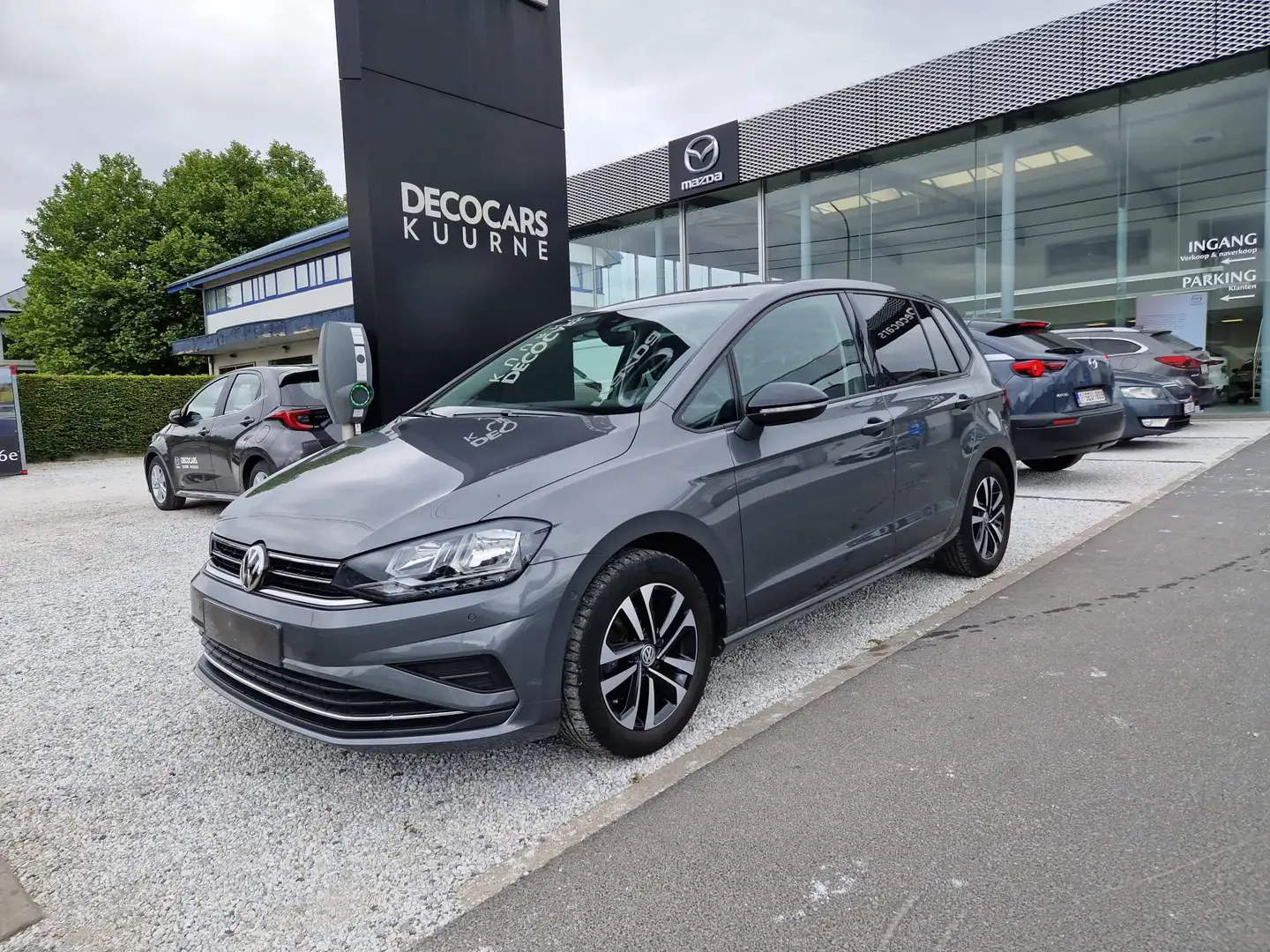 Volkswagen Golf Sportsvan 1.0 TSI IQ.Drive/Camera/ Navi/ Carplay/ AutoAirco Gris - 1
