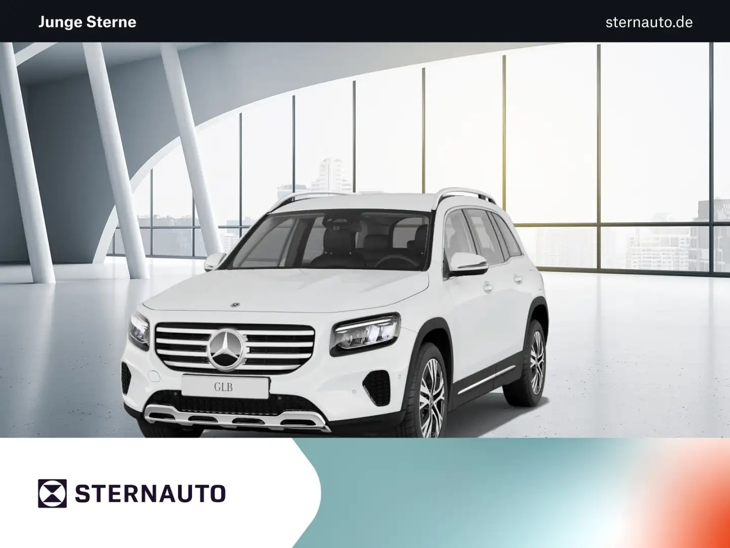 Mercedes-Benz GLB 200 GLB 200 d Progr AHK WinterPak VolldigitalDisplay Weiß - 1