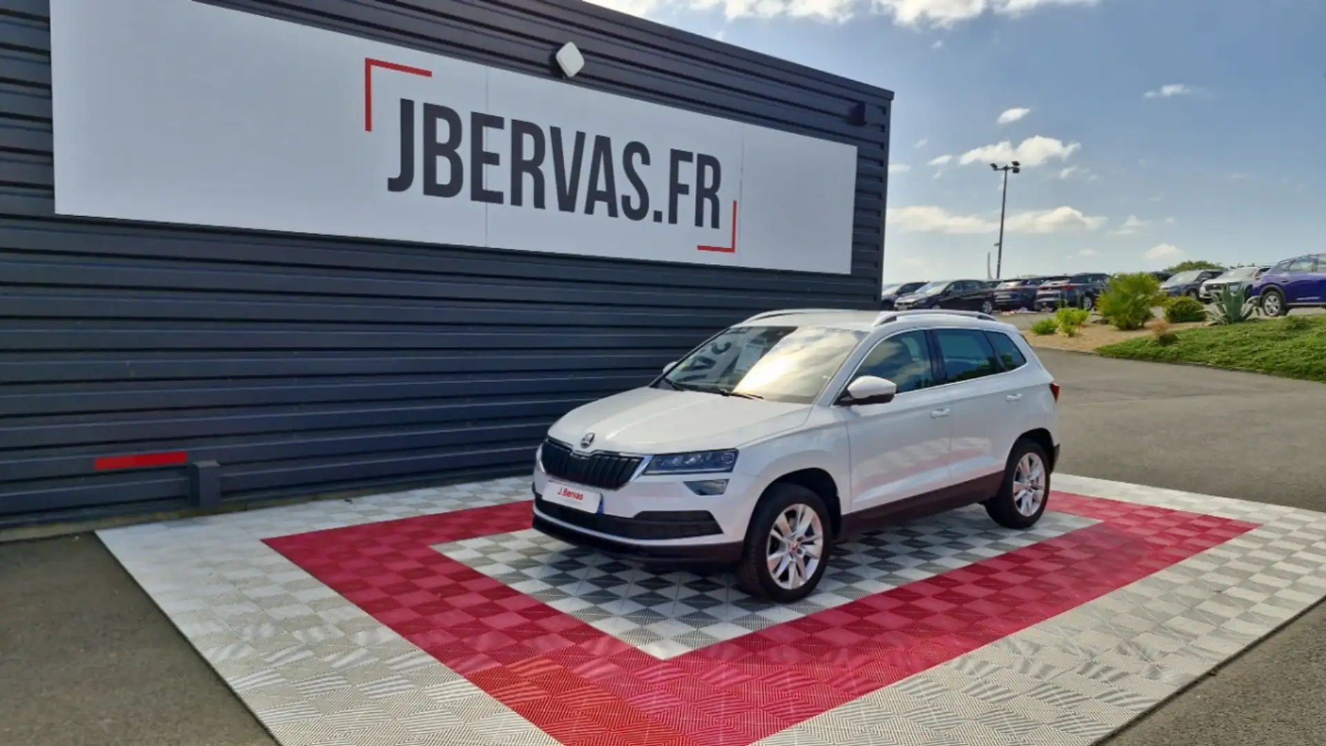 Skoda Karoq 2.0 TDI 150 CH SCR STYLE Blanc - 1