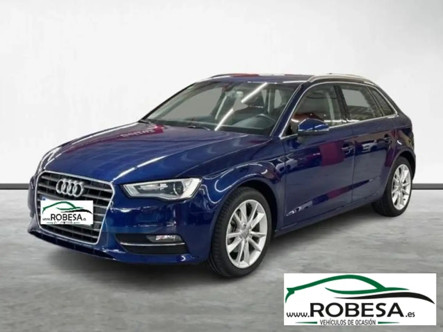 Audi A3 Sportback 1.6TDI CD S line edition Azul - 1