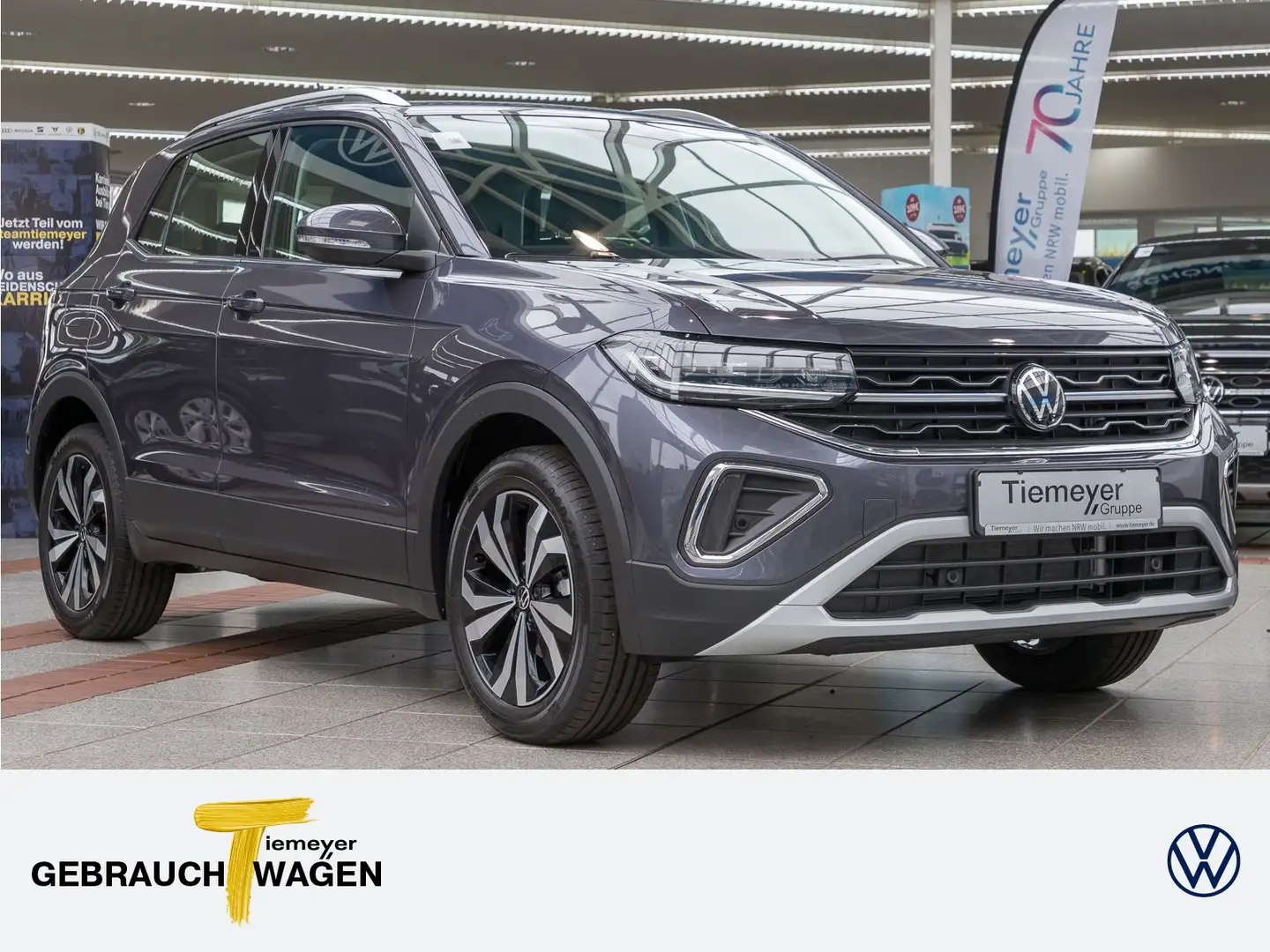 Volkswagen T-Cross 1.0 TSI DSG STYLE AHK IQ.DRIVE IQ.LIGHT Grau - 1