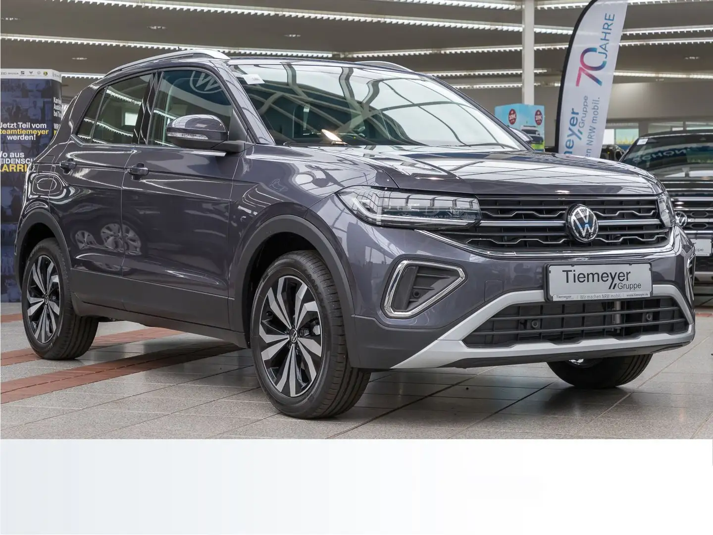 Volkswagen T-Cross 1.0 TSI DSG STYLE AHK IQ.DRIVE IQ.LIGHT Grau - 2