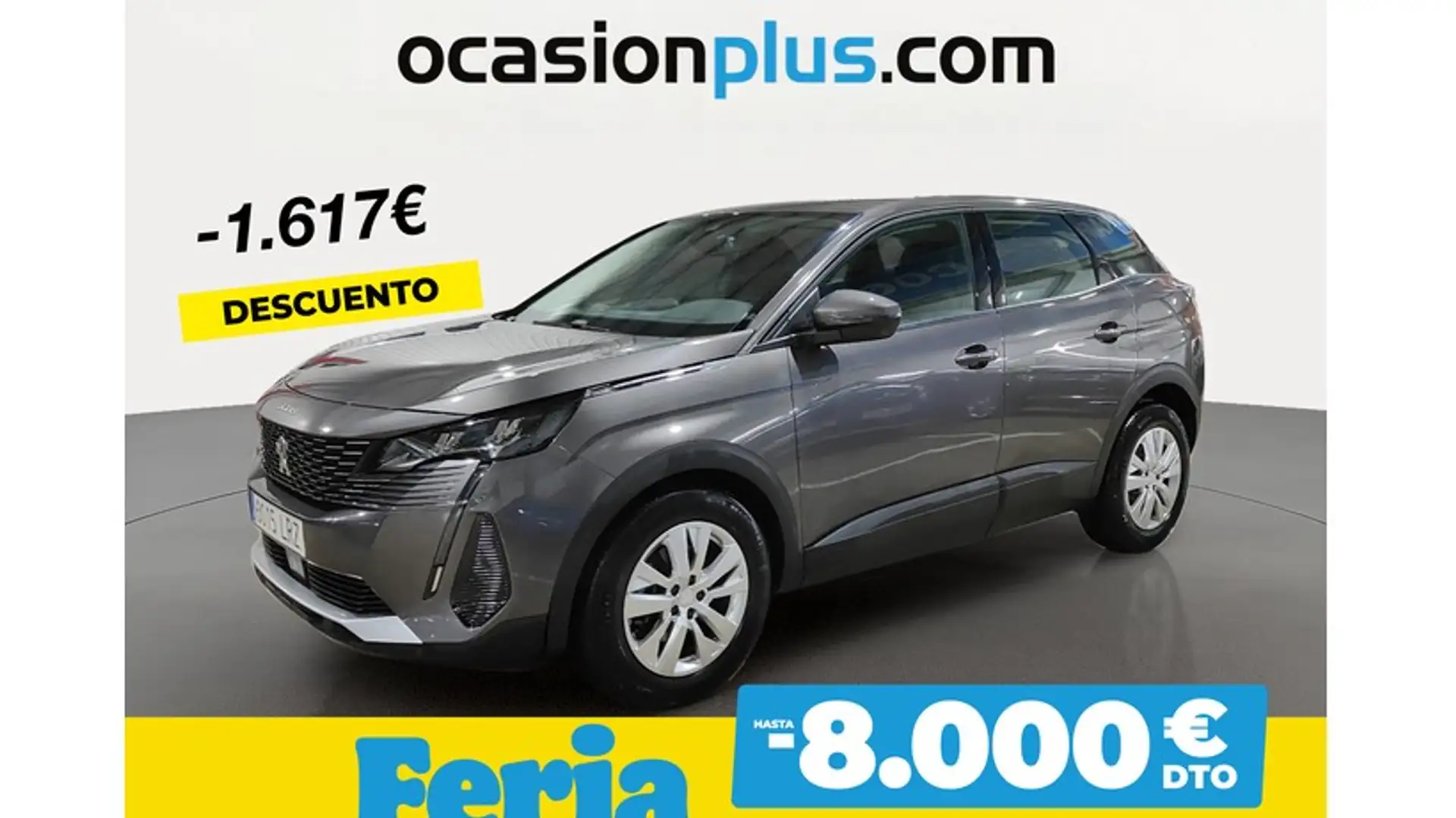 Peugeot 3008 1.6 BlueHDi Active 120 Argent - 1