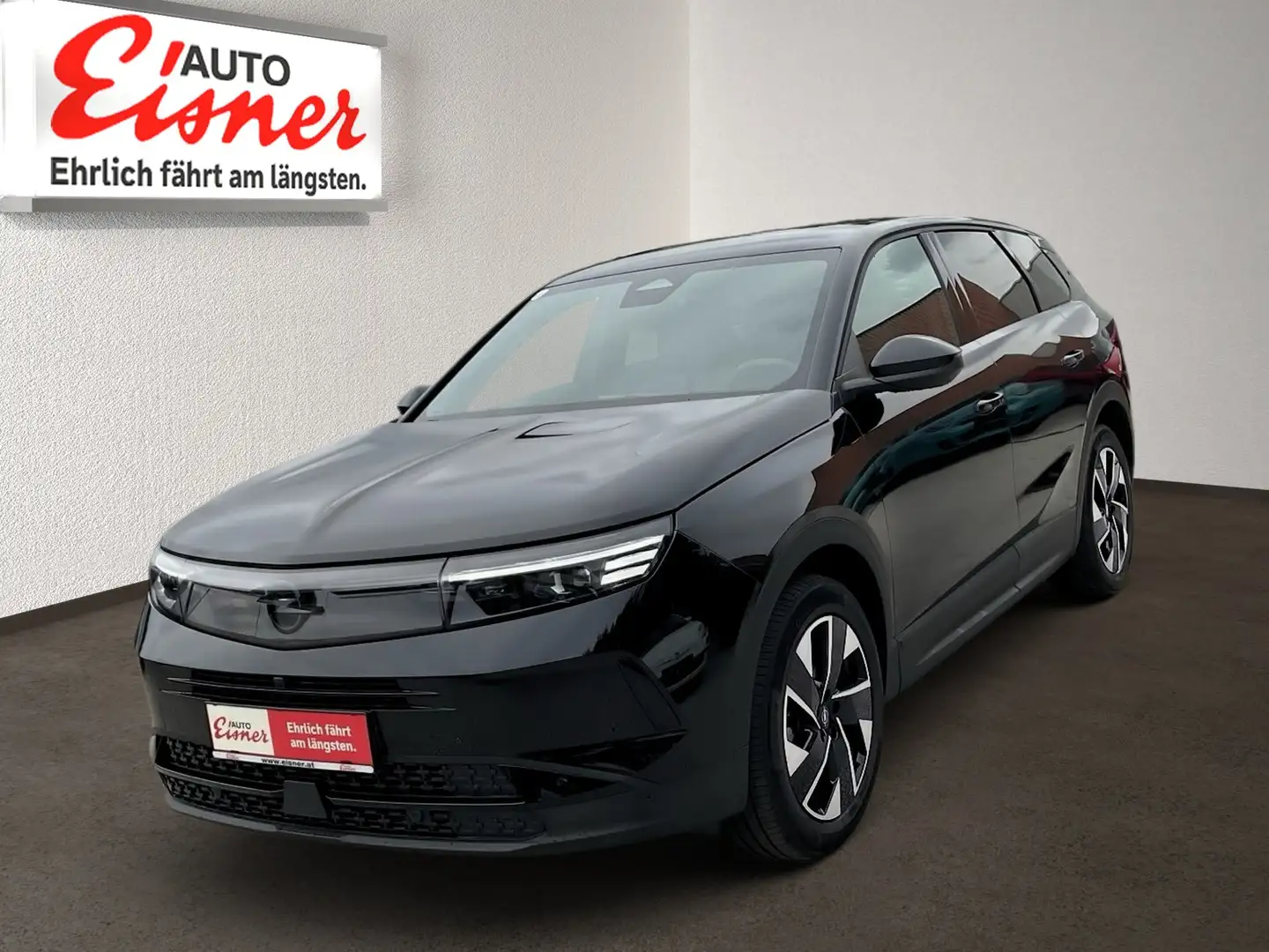 Opel Grandland 1.2 48V W GS 2xKlima 360 AUT KeyLess Schwarz - 2