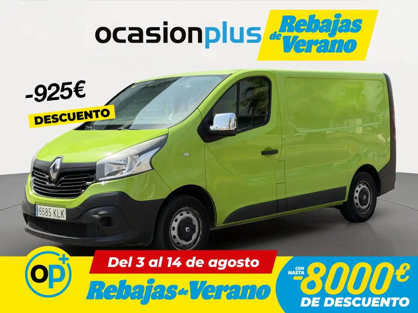 Renault Trafic Furgón 27 L1H1 dCi 88kW Verde - 1