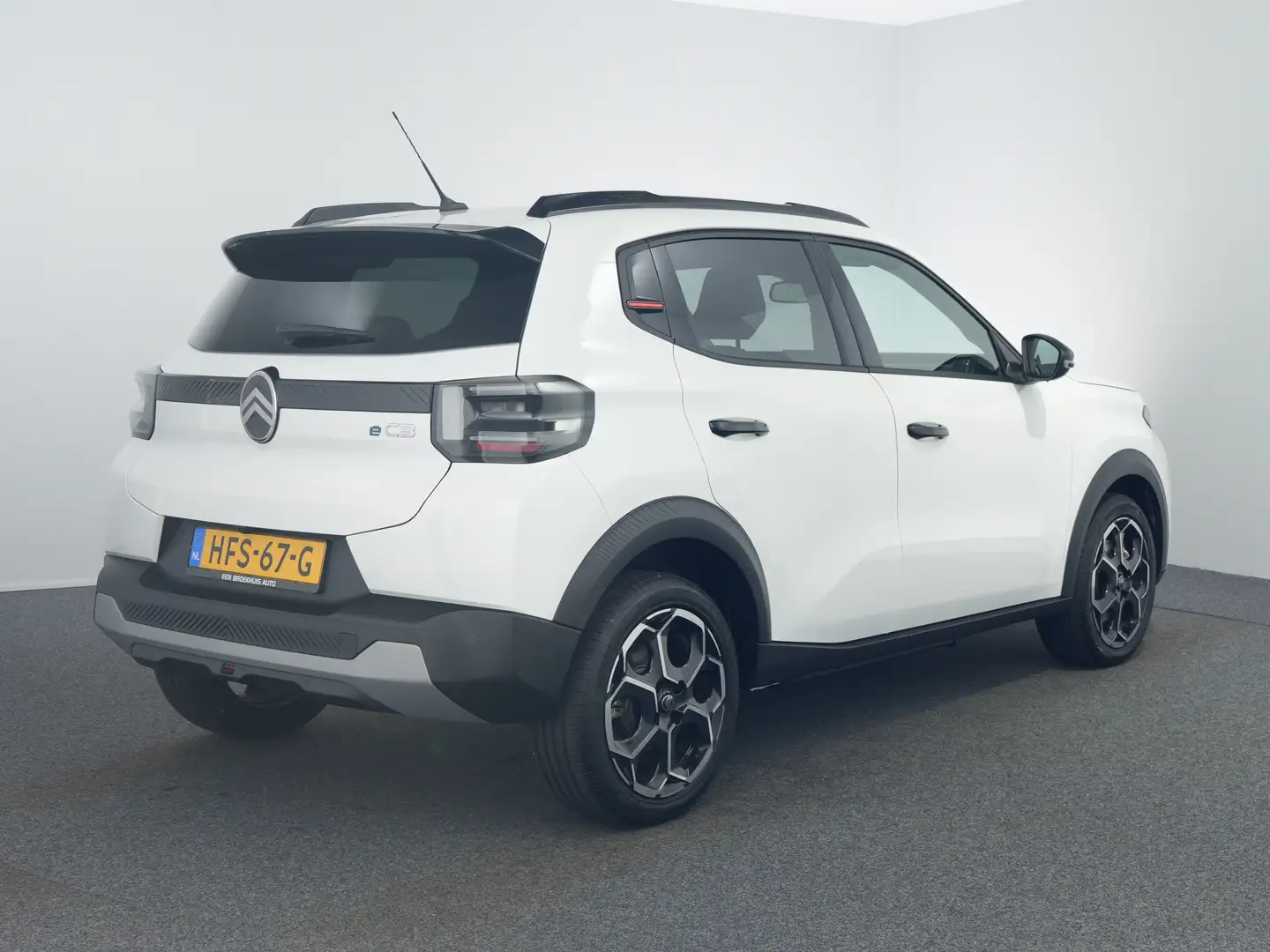 Citroen C3 Ë-C3 Max 113pk 44 kWh | Achterbank in delen neerkl Wit - 2