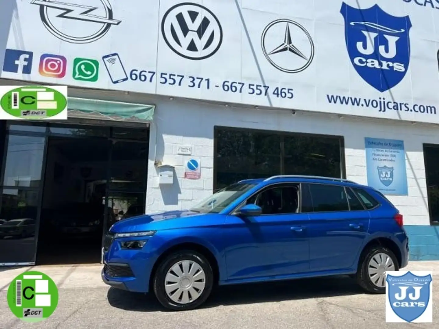 Skoda Kamiq 1.6TDI Style DSG Blau - 1